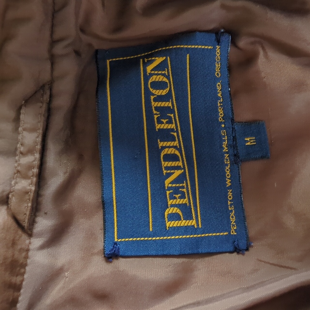 Pendleton Textured Mock Neck Lined Full Zip Jacket - image 3